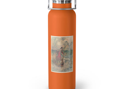 Rita Rides on the Dolphin by Warwick Goble Copper Vacuum Insulated Bottle, 22oz
