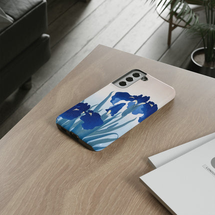 Iris Flowers by Ohara Koson Phone Cases