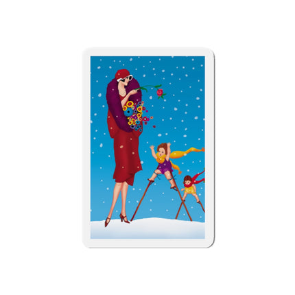 Snowfall & Couture Die-Cut Magnets (5 Sizes)