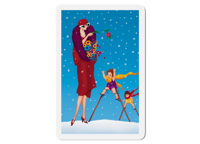 Snowfall & Couture Die-Cut Magnets (5 Sizes)
