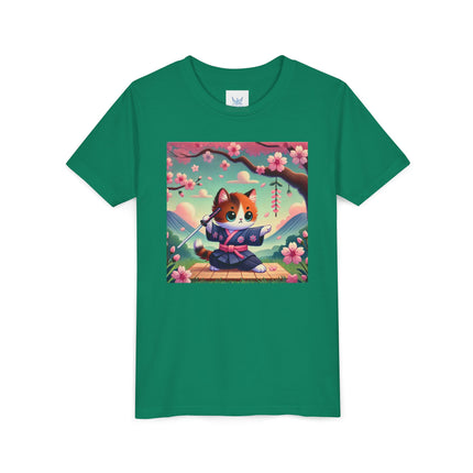 Samurai Kitten Youth Short Sleeve Tee