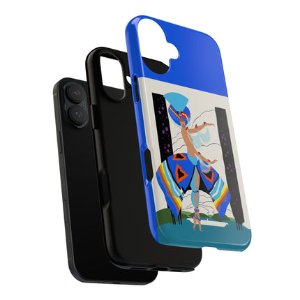 Exotic Dancer Phone Case – Vibrant Performance & Art Deco Flair