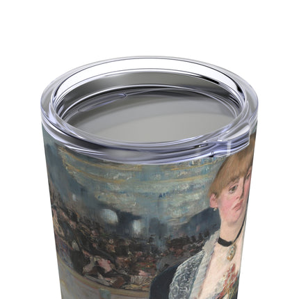 A Bar at the Folies-Bergère by Edouard Manet Tumbler 20oz