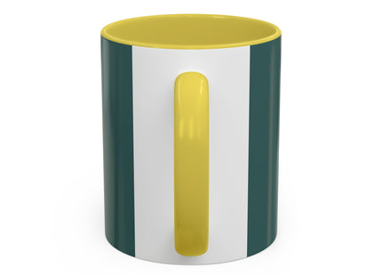 Candy Cane Timekeeper Bunny Colorful Mugs (11oz, 15oz)