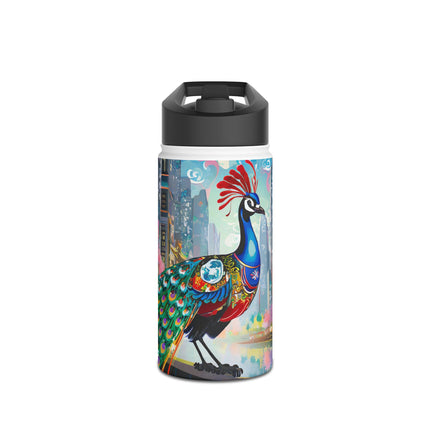 Techno Plumes Stainless Steel Water Bottle