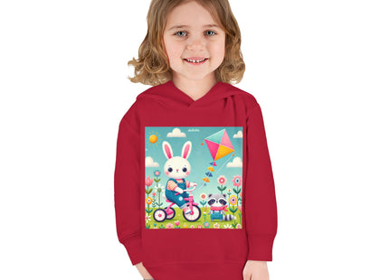 Breezy Meadow Ride Toddler Pullover Fleece Hoodie