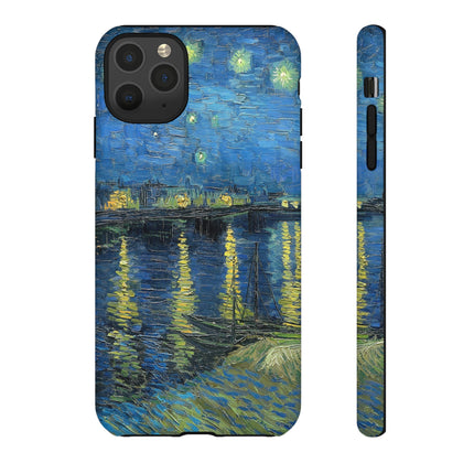 Starry Night Over the Rhone by Vincent Van Gogh Phone Cases