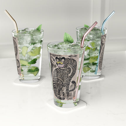Talismanic Tiger Glass, 16oz