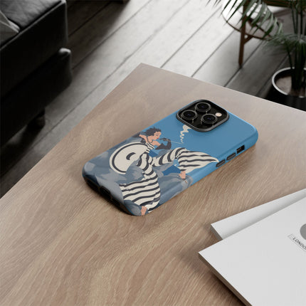 Art Deco Smoker Phone Case – Glamorous Lounging & Timeless Allure