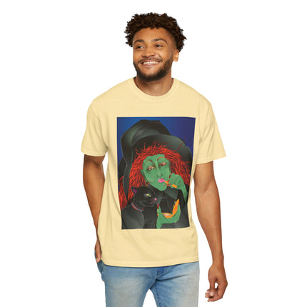 Mirror, Mirror A Witch's Touch Unisex Garment-Dyed T-shirt