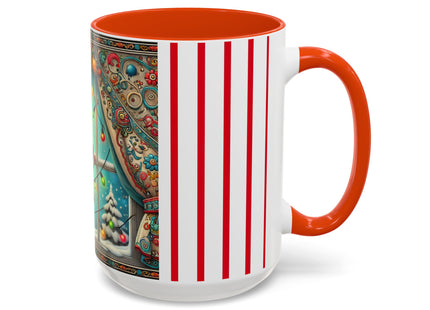 Mischief in Tinselland Colorful Mugs (11oz, 15oz)