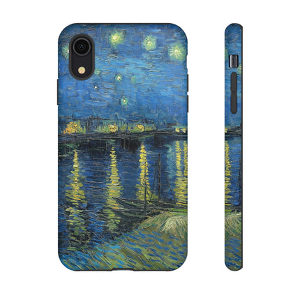 Starry Night Over the Rhone by Vincent Van Gogh Phone Cases
