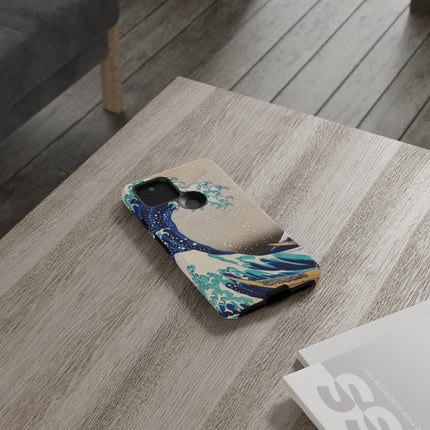 The Great Wave off Kanagawa by Katsushika Hokusai Phone Cases