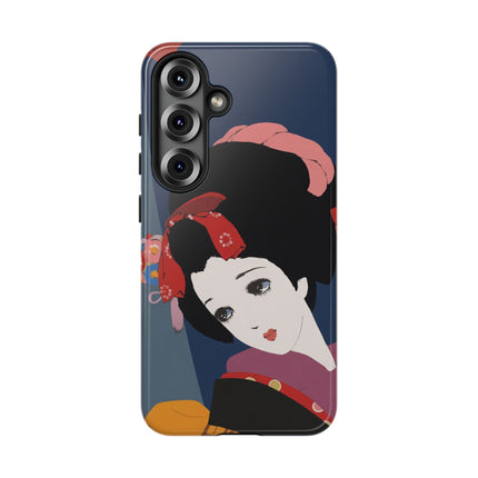 Geisha Portrait Phone Case – Elegant Beauty & Timeless Grace