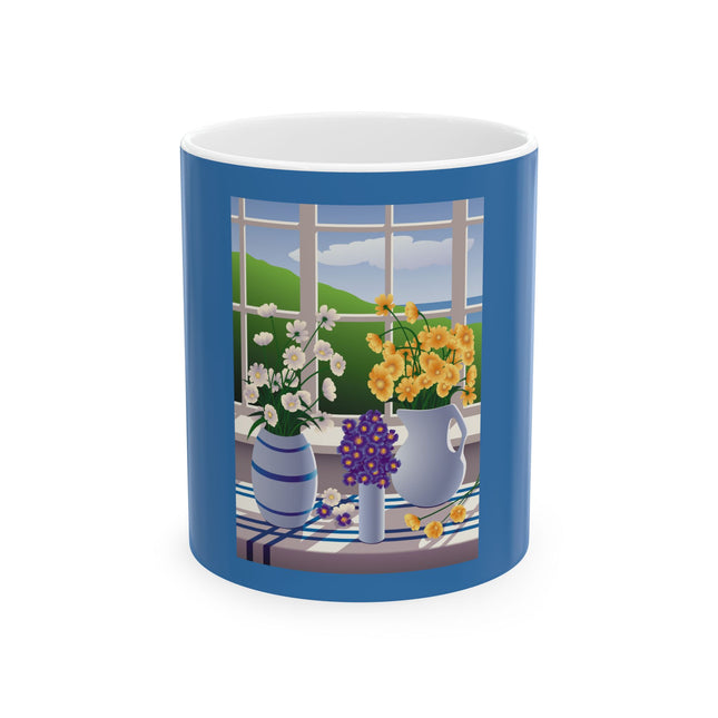 Floral Delights 11 oz Ceramic Mug