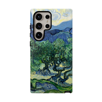 Olive Trees by Vincent Van Gogh Phone Cases