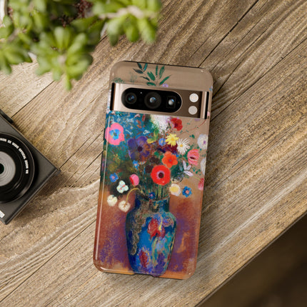 Bouquet of Flowers by Odilon Redon Phone Cases