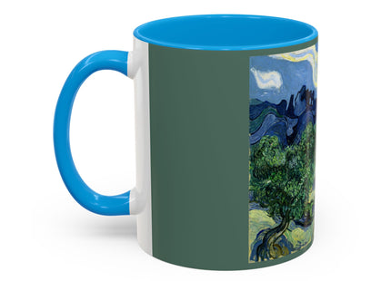 Olive Trees by Vincent Van Gogh Colorful Mugs (11oz, 15oz)