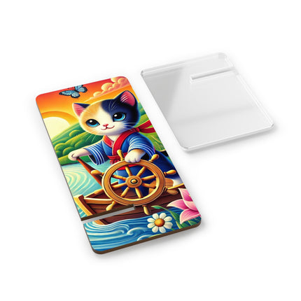 Sailor Kitten’s River Adventure Mobile Display Stand for Smartphones