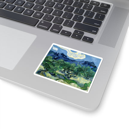 Olive Trees by Vincent Van Gogh Kiss-Cut Stickers (4 Sizes)