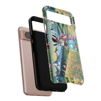 Stripes on Wheels Phone Cases