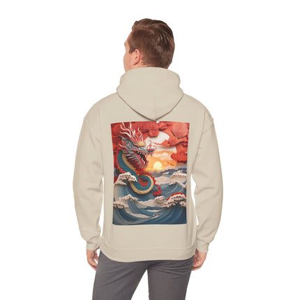 Stormbound Dragon – Heavy Blend™ Hooded Sweatshirt
