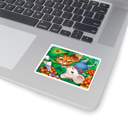Whimsical Adventure Kiss-Cut Stickers