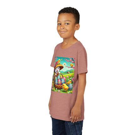 Geisha Kitten’s Easter Delight Youth Short Sleeve Tee