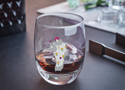 Le Choix difficile (The Difficult Choice) by Charles Martin Whiskey Glass