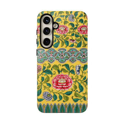 Chinese Floral Illustration by Owen Jones Phone Cases