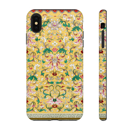 Yellow Botanical Pattern by Owen Jones Phone Cases