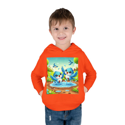 Bluebird Playtime Toddler Pullover Fleece Hoodie