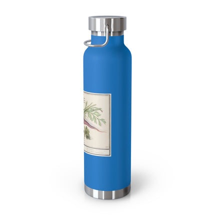 Carrot, Daucus carota and red currant, Ribes rubrum by Anselmus Boëtius de Boodt Copper Vacuum Insulated Bottle, 22oz