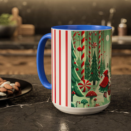 Enchanted Candy Forest Colorful Mugs (11oz, 15oz)