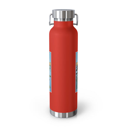 The Crow and the Frog Copper Vacuum Insulated Bottle, 22oz