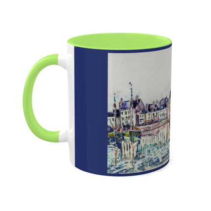Le Croisic by Paul Signac Colorful Mugs, 11oz