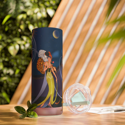 Moonlit Serenade Skinny Matte Tumbler, 20oz