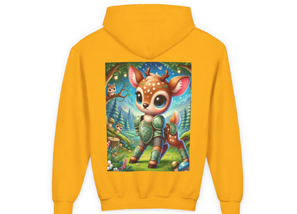 Fawn Defender Youth Heavy Blend Hooded Sweatshirt