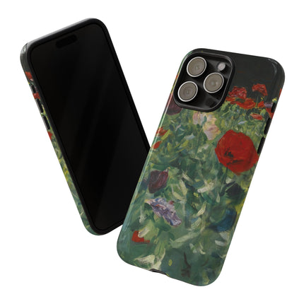 Poppies (A Study of Poppies for Carnation, Lily, Lily, Rose) by John Singer Sargent Phone Cases