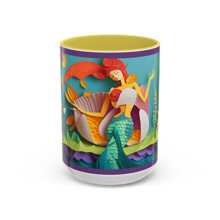 Charming Mermaid Colorful Mugs (11oz, 15oz)