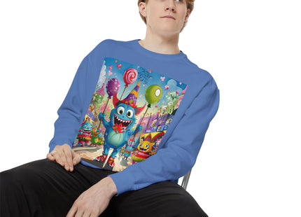 Monster Parade Madness Unisex Garment-Dyed Sweatshirt