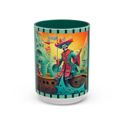 Skeleton Crew of the Misty Seas Colorful Mugs (11oz, 15oz)