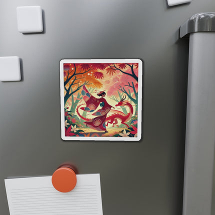 The Dragon Fairy’s Dance Die-Cut Magnets (5 Sizes)