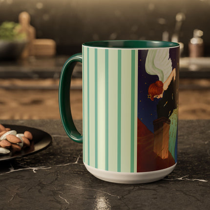 The Christmas Angel Colorful Mugs (11oz, 15oz)