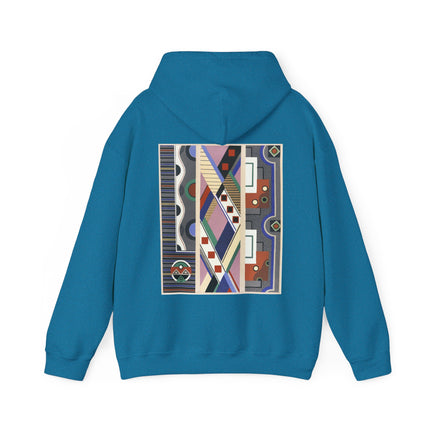 Collection decors et couleurs Pl.19 by Georges Valmier Heavy Blend™ Hooded Sweatshirt