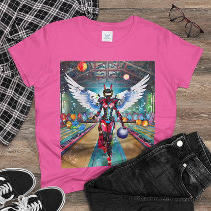 Samurai Robot Angels Cotton Tee
