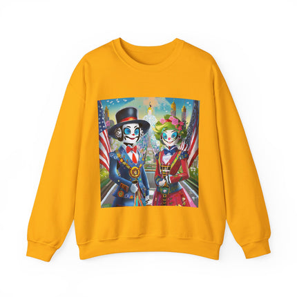 Cyber Punk Warrior Robots Unisex Heavy Blend™ Crewneck Sweatshirt