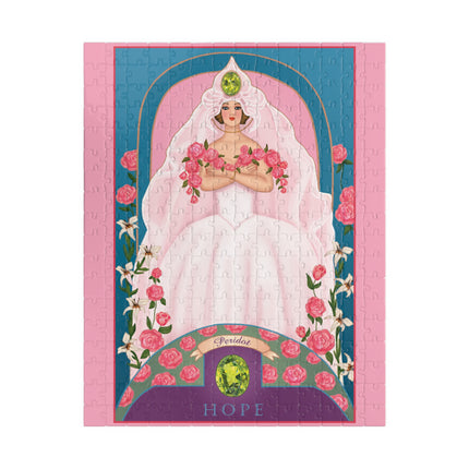 August & Peridot (from the Gem Series) by Sofia Chiostri Puzzle (110, 252, 500-Piece)