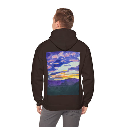 Naturstudie XII by Karl Wiener Heavy Blend™ Hooded Sweatshirt