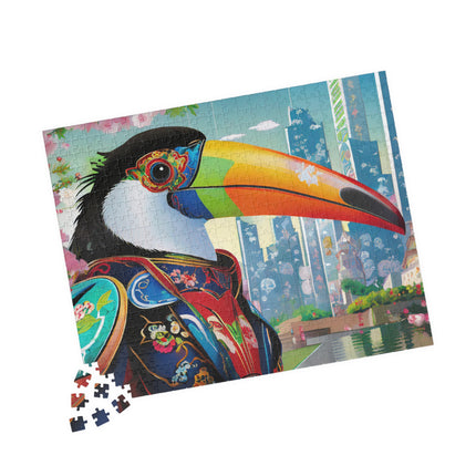 Cyber Toucan Chic Puzzle (110, 252, 520, 1014-piece)